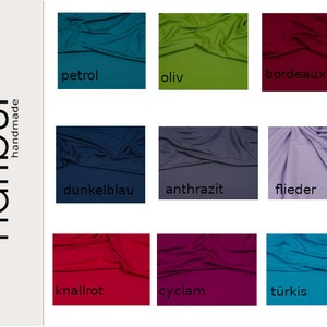 Skirt A line viscose jersey many colors image 3