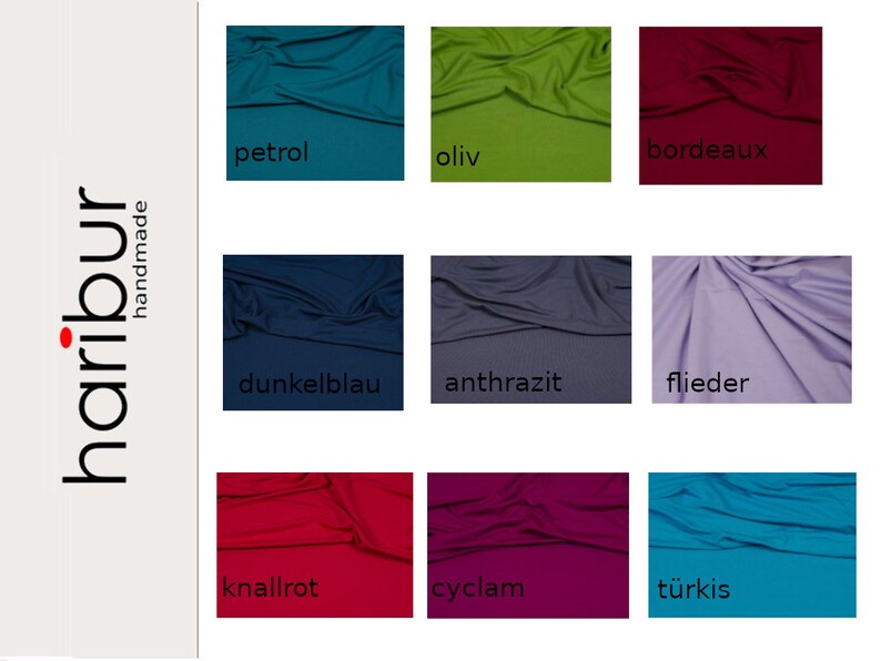 Skirt A line viscose jersey many colors image 3