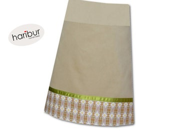 beige skirt fine corduroy