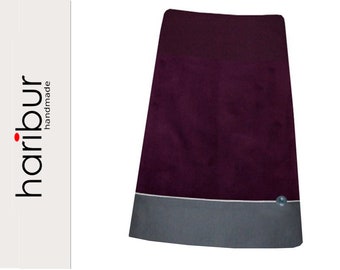Corduroy skirt, skirt-elegant