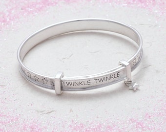 girls christening bracelet