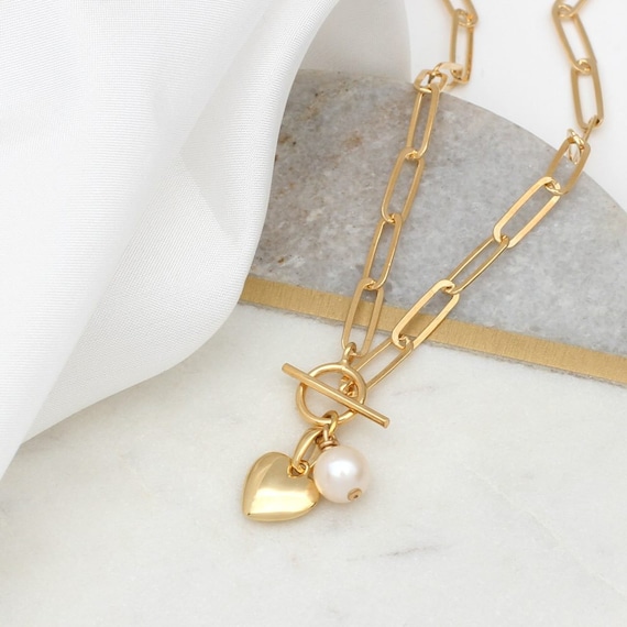 Brooke Gregson 18ct Gold Diamond Bar Pendant Necklace | Liberty
