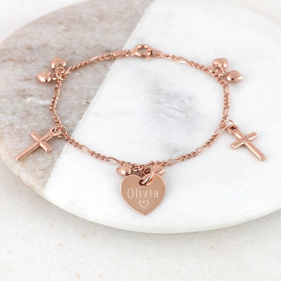 Baptism charm best sale bracelet