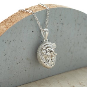 Sterling Silver Hedgehog Necklace