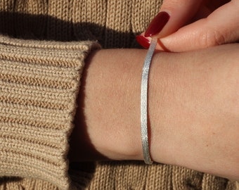 ヴィンテージ イタリアン 925 スターリングシルバー メッシュリンク