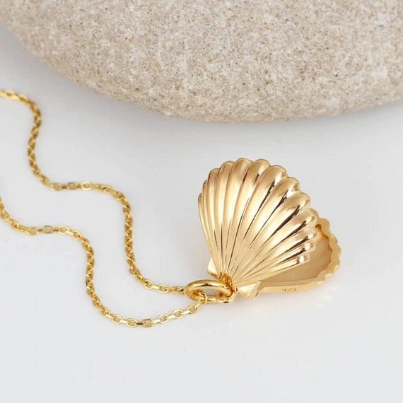 Shell locket on sale