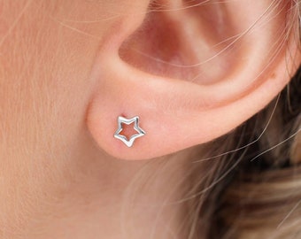 Orecchini stella in argento 925 - Abbigliamento e Accessori In vendita a Bari