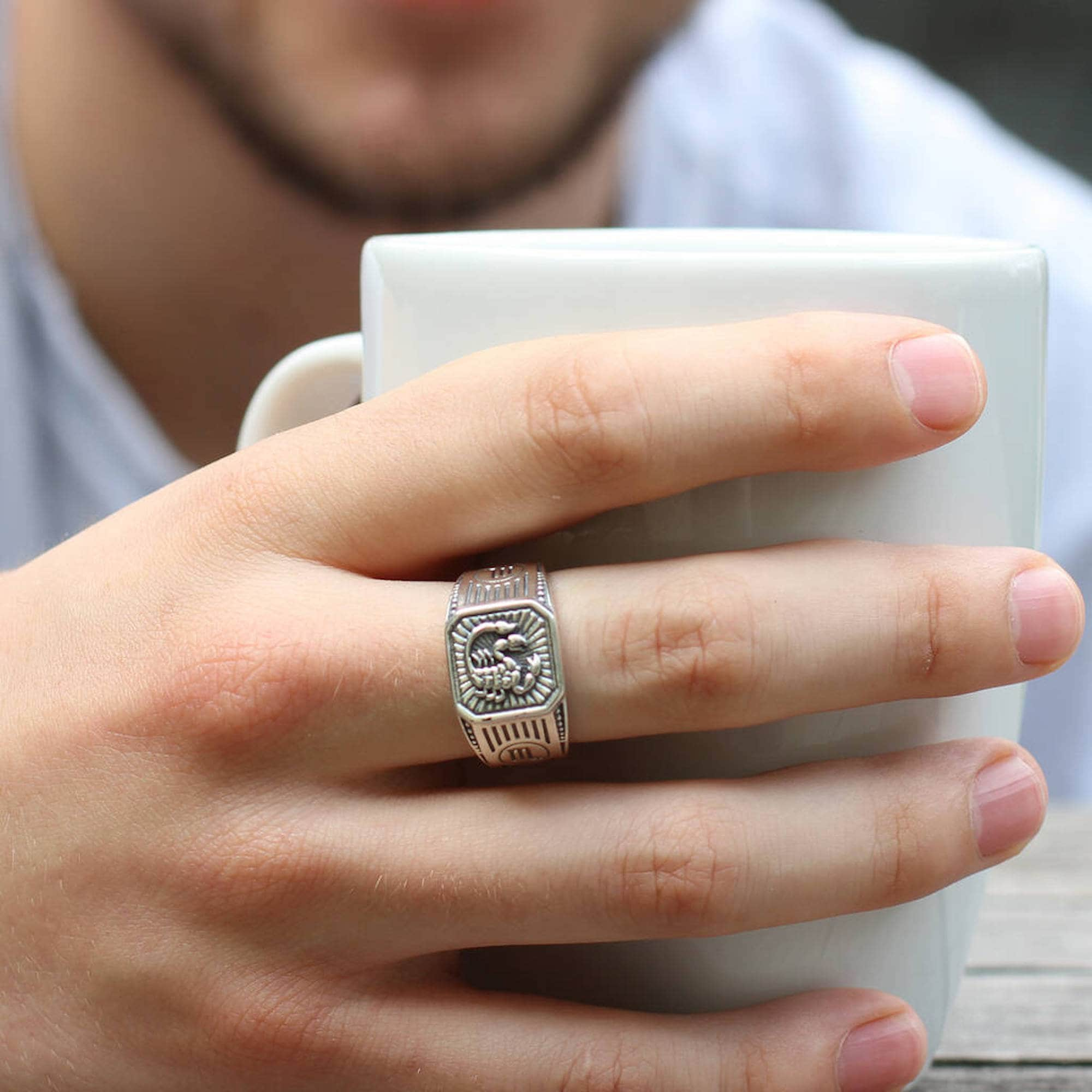 Sterling Silver Men's Rings - Just Mens Rings