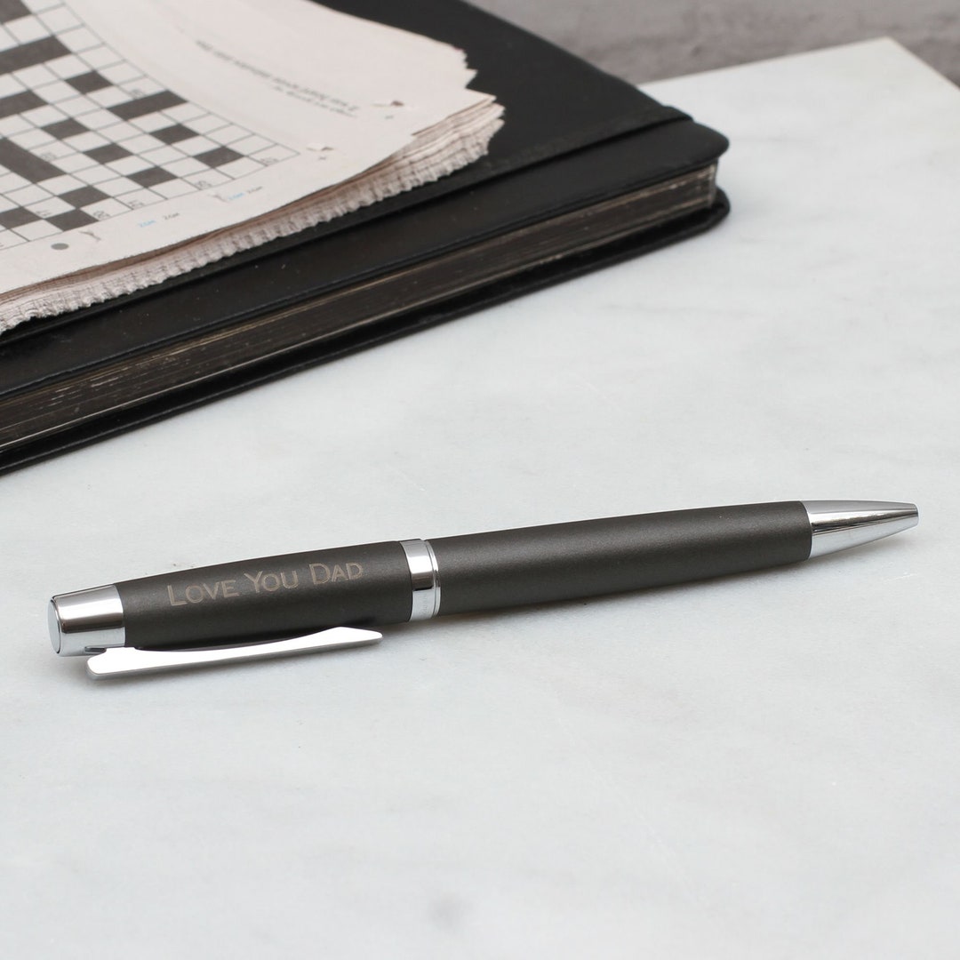 Personalised Classic Matt Rollerball or Ballpoint Pen - Etsy