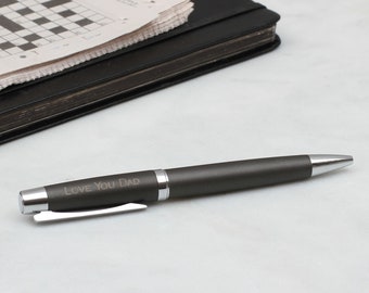 Personalised Classic Matt Rollerball Or Ballpoint Pen