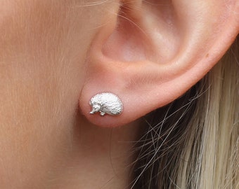 Hedgehog Earrings | Etsy