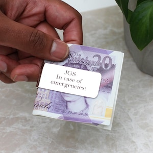 Personalised Stainless Steel Money Clip
