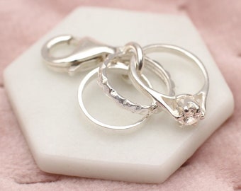 Sterling Silver Rings Charm