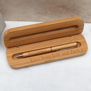Bambus Pen & Box • Zubehör