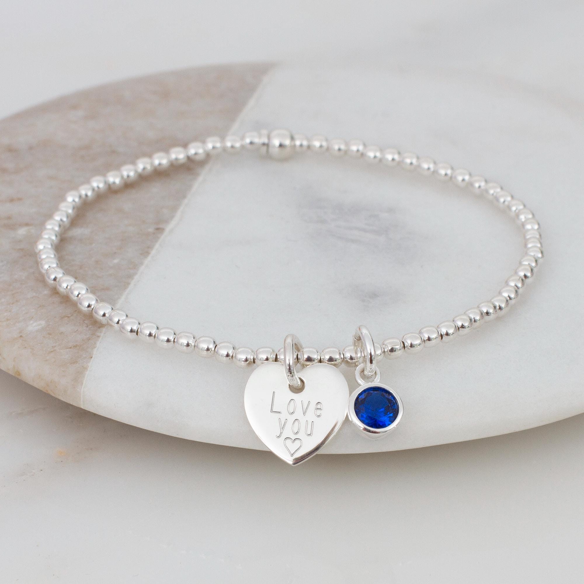 【HURLEY BURLEY】PERSONALISED BIRTHSTONE LOCKET 誕生石 2色 Personalised Sterling Silver Heart Locket Necklace