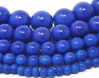 31.4" Strd 27 Colors Transparent Glass Beads Frosted Round Loose Beads 4~10mm 