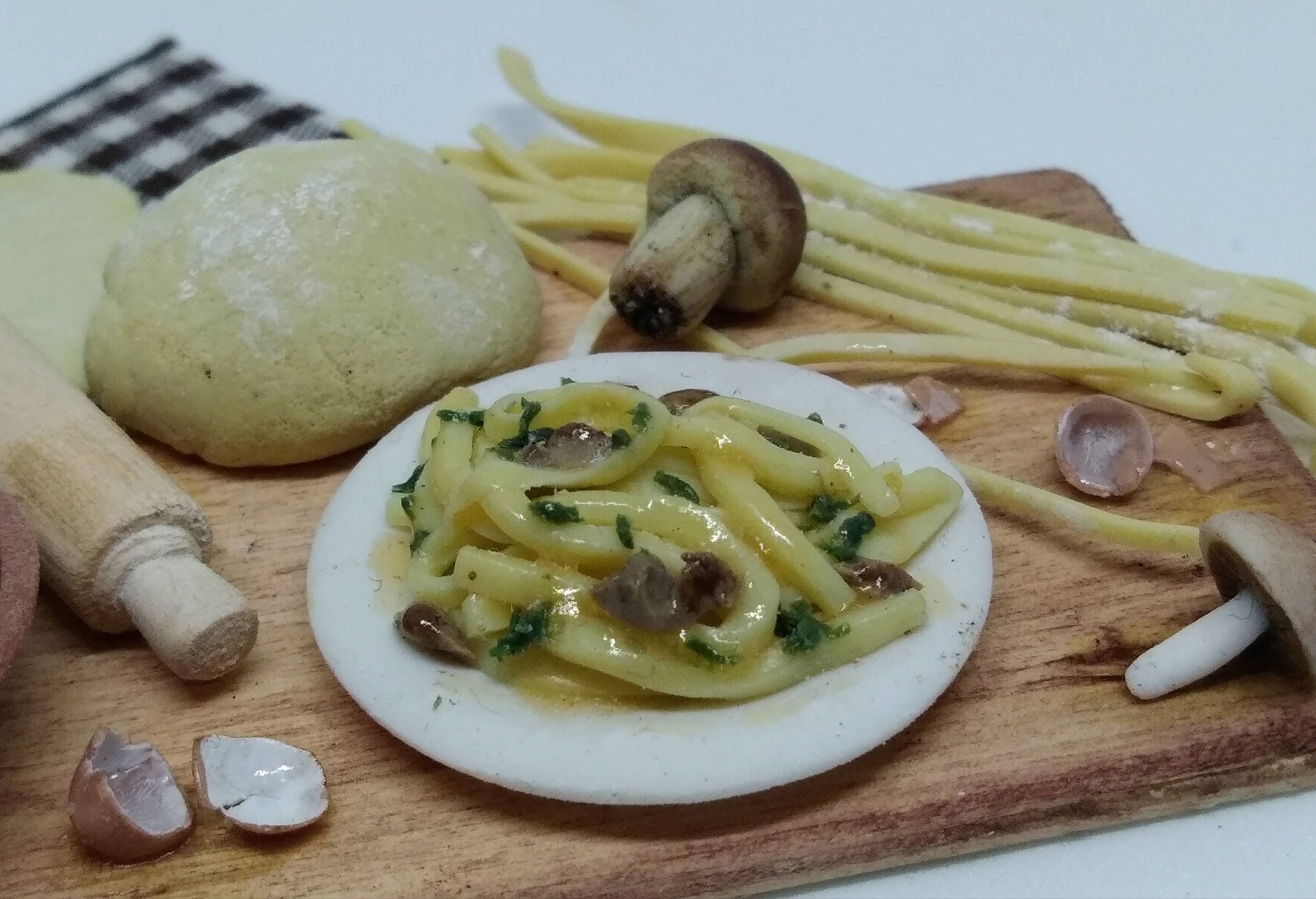 Italian Tagliatelle ai funghi porcini noodles Etsy