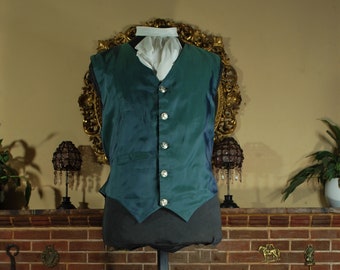 Men's steampunk waistcoat vest