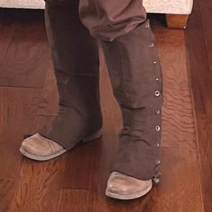 Doctor who spats The war Doctor shoe covers
