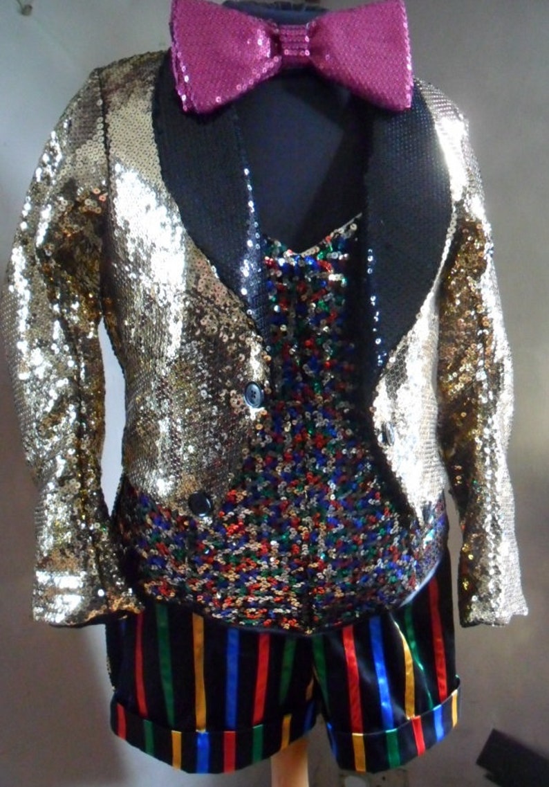 Rocky horror picture show Columbia CORSET basque film accurate sequins