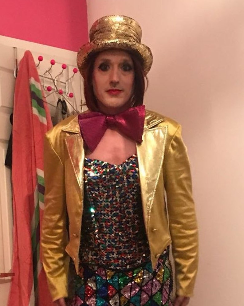 Rocky horror picture show Columbia CORSET basque film accurate sequins