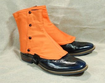 Spats steampunk cosplay shoe covers