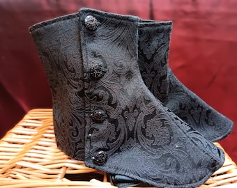 Spats steampunk cosplay shoe covers
