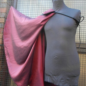 Semi-circular shoulder cloak. Choose your colours