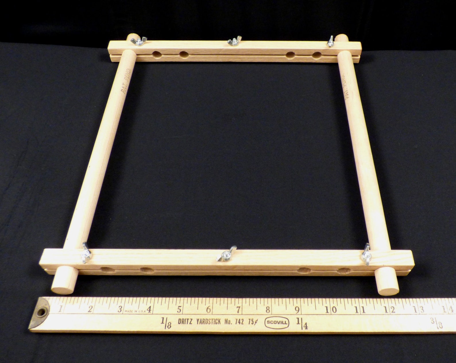 RolaFrame Wood Scroll Needlework Frames Complete Set 7 Roller Etsy