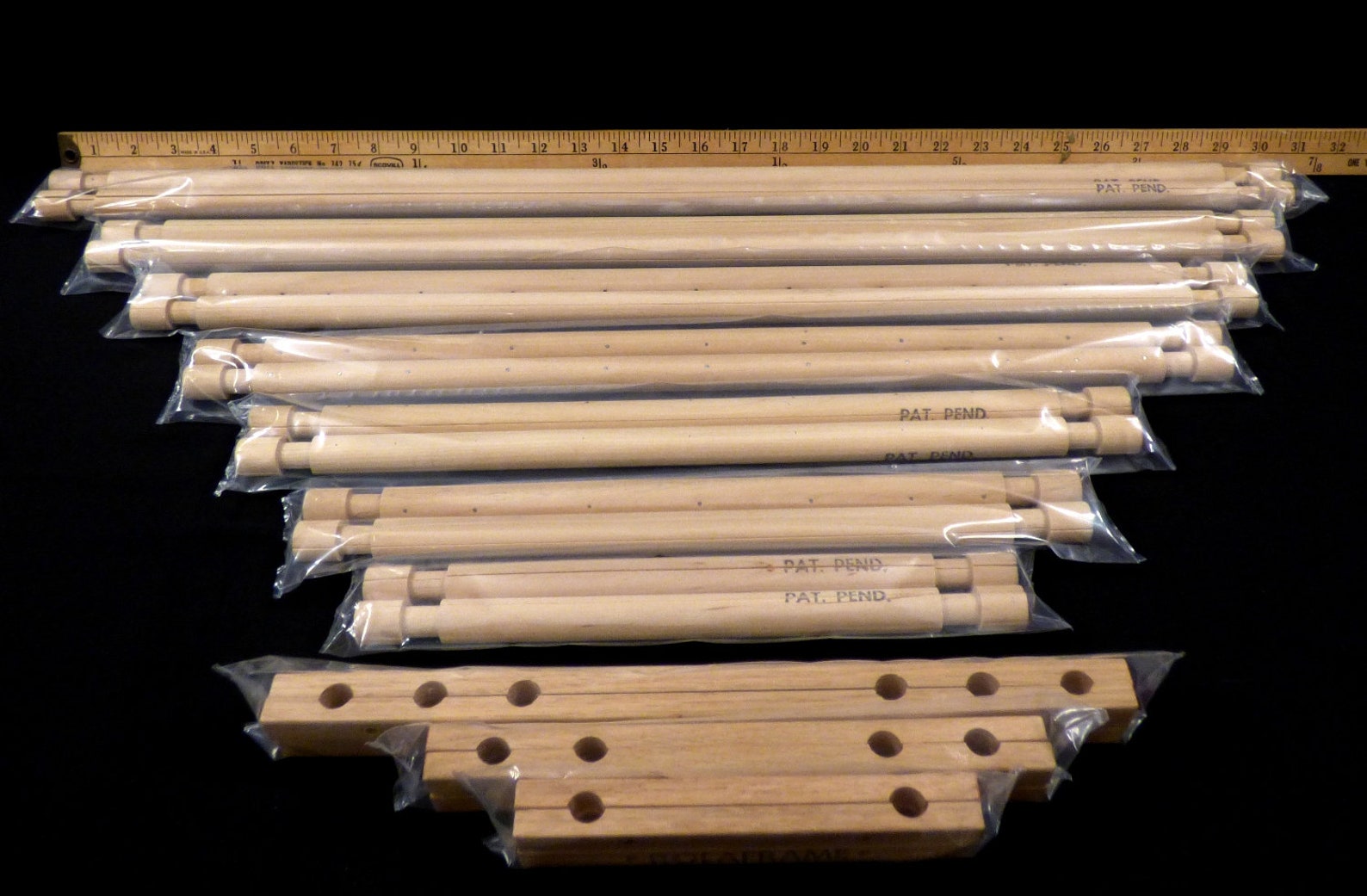 RolaFrame Wood Scroll Needlework Frames Complete Set 7 Roller Etsy