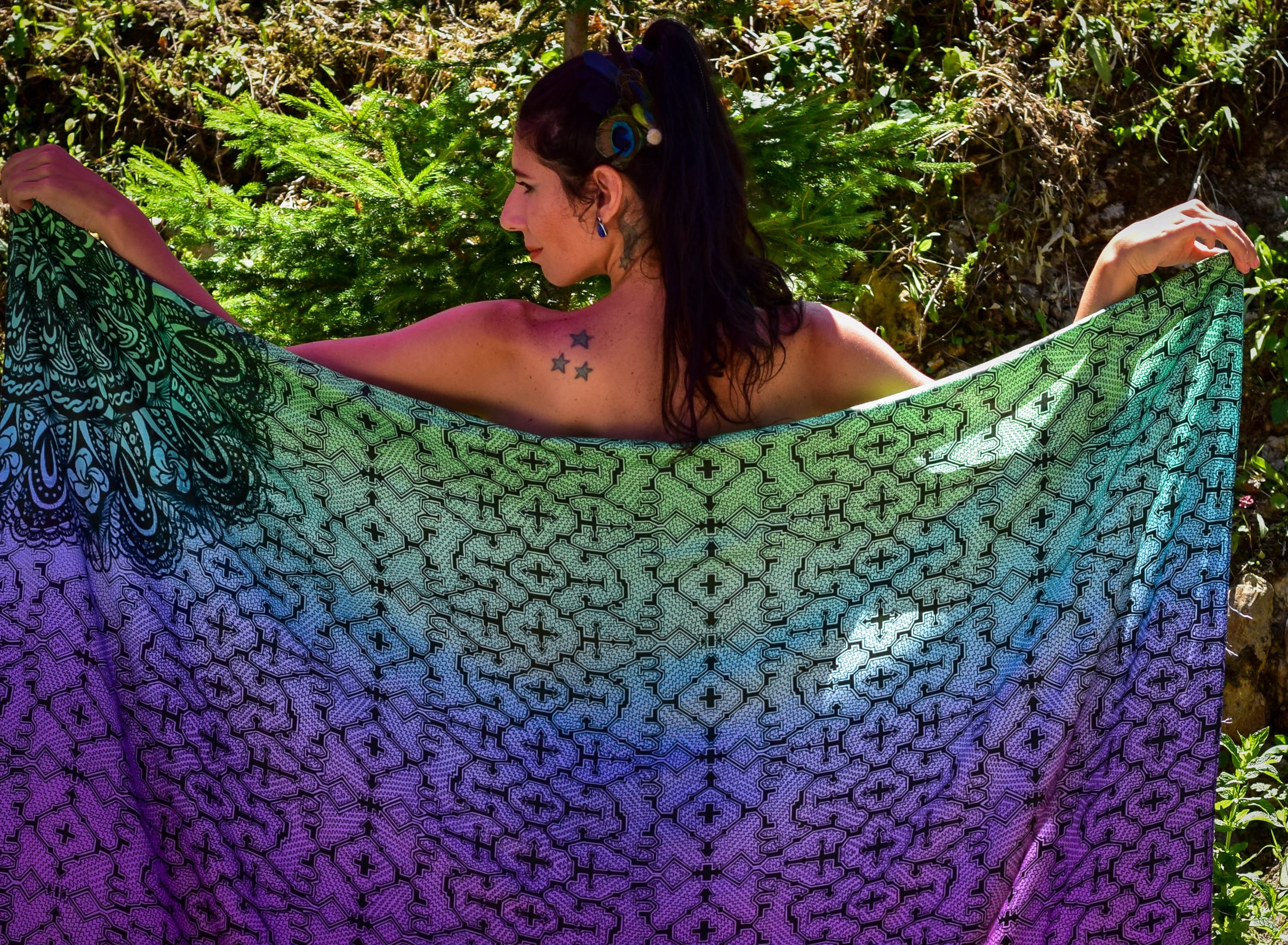 Shipibo pareos, sarong, pareo, fashion scarves, sacred geometry, shipibo dresses, beach sarong,