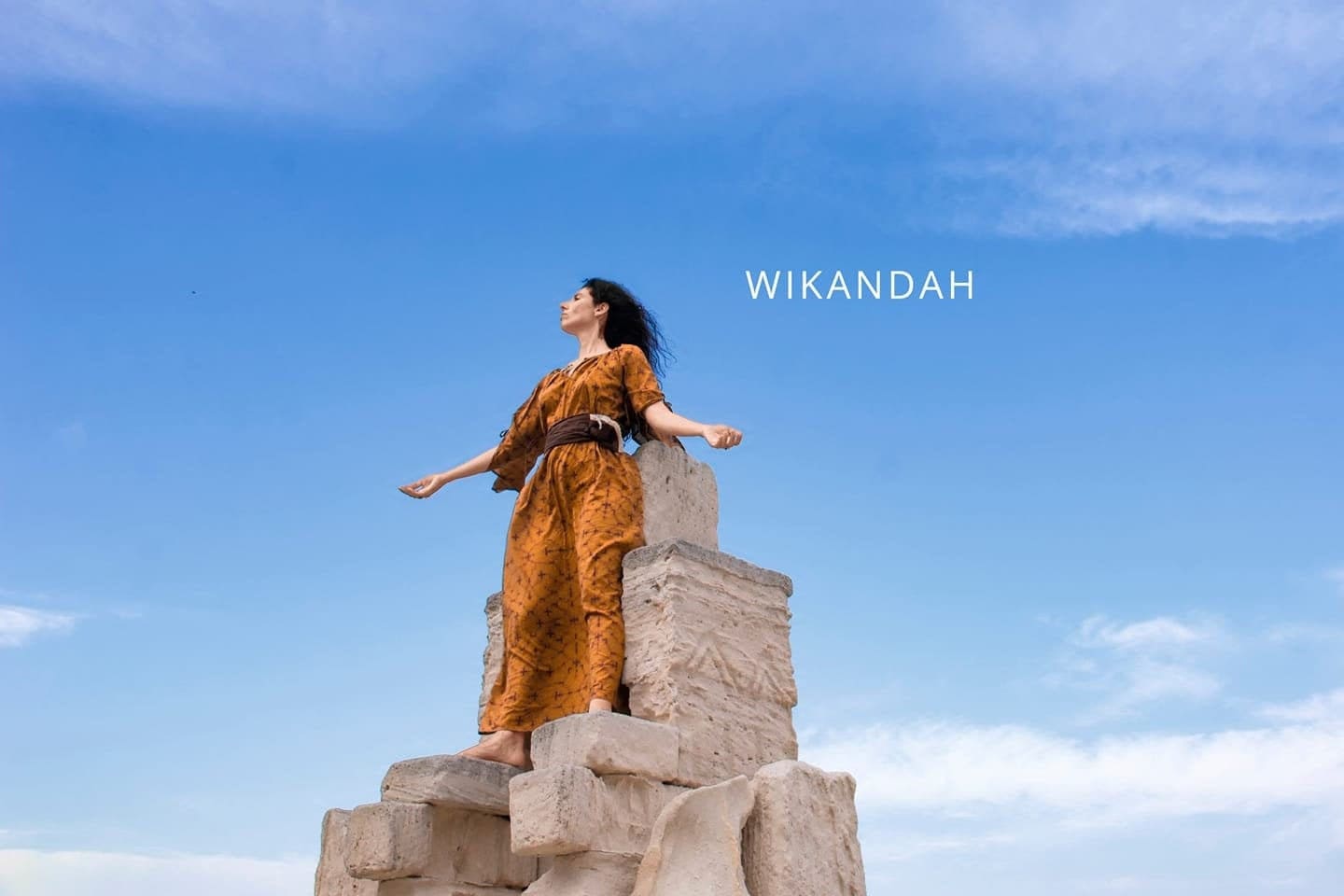 Handmade Cotton Shipibo Dress: Ritual Wicca Costume