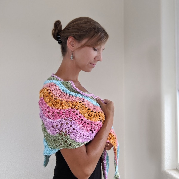 Summer Vibes Shawlette Pattern