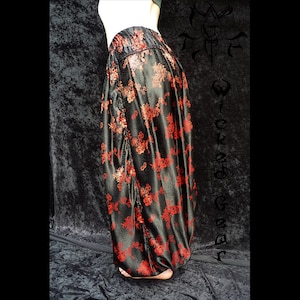 Three yard CUSTOM FIT brocade belly dance pantaloons harem pants tribal pantaloons belly dance pants bellydance pantaloons womens pantaloons