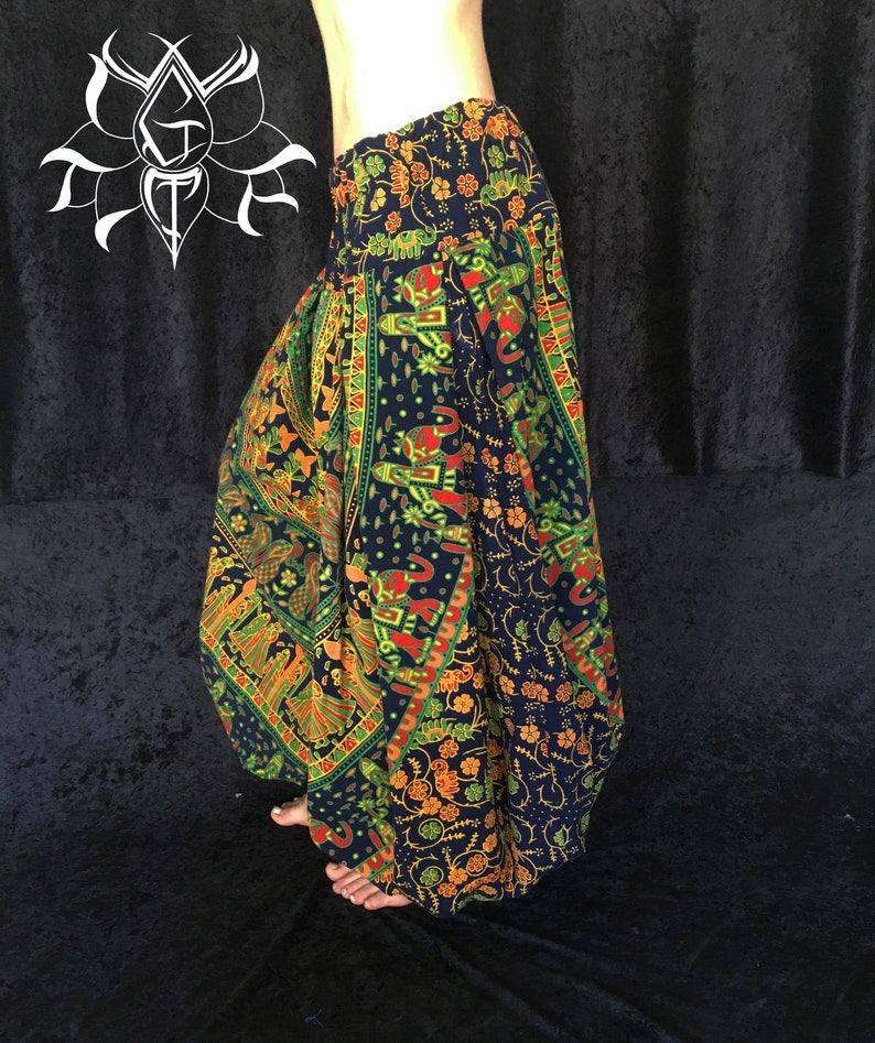 CUSTOM Fit Your Tapestry Choice Cotton Belly Dance Pantaloons Etsy