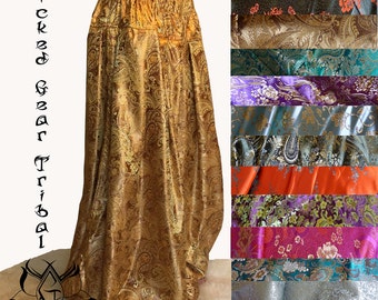 Custom Fit Silky Harem Pants, Belly Dance Bloomers