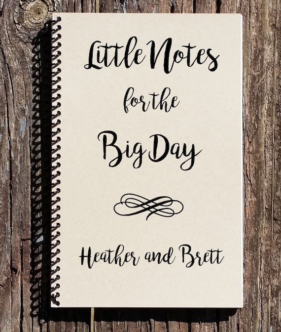 Little Notes For The Big Day Journal Wedding Planning Notebook Wedding Journal Engagement Gift Bridal Journal Groom Journal Little Notes For The Big Day Journal Wedding Planning Notebook Wedding Journal Engagement Gift Bridal Journal Groom Journal
