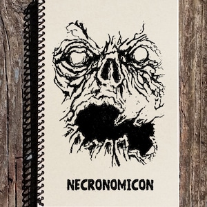 Necronomicon Journal - Evil Dead Book - Evil Dead Inspired Spiral Notebook - The Necronomicon image 1