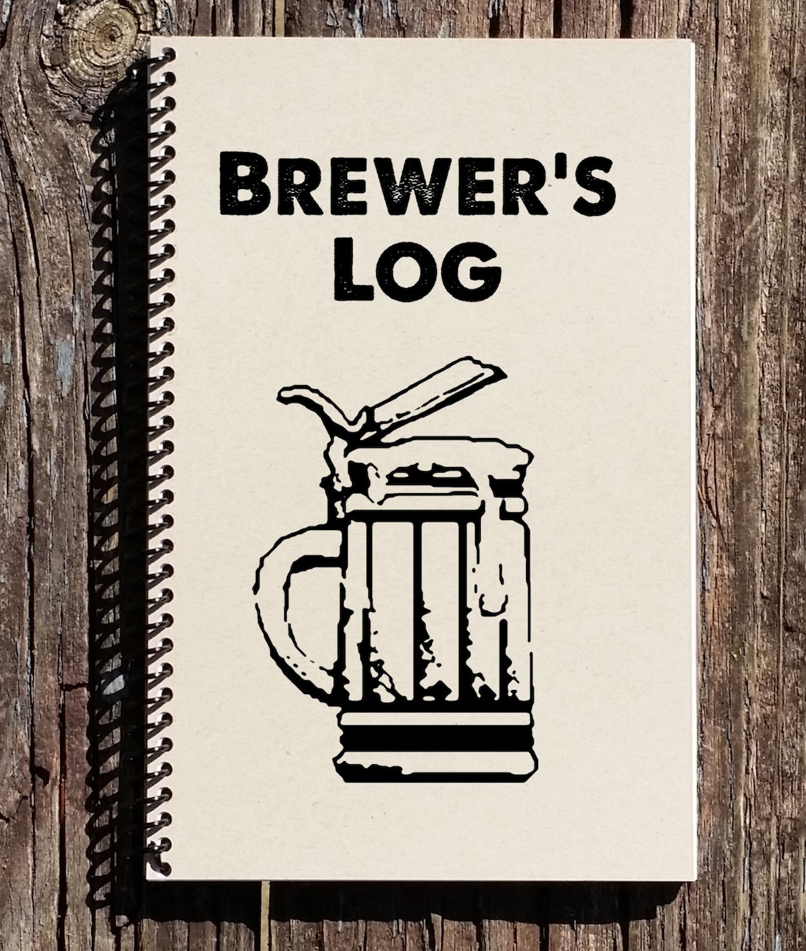Brewers Log Gift for Beer Brewer Brewer Book Beer Etsy