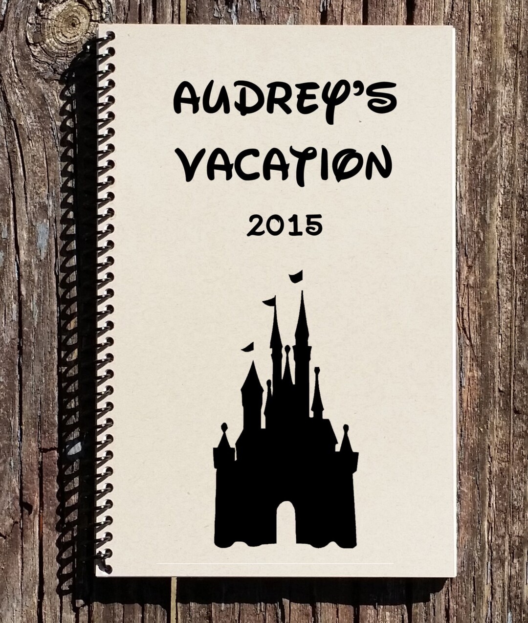 Disney Vacation Journal Disney Vacation Spiral Notebook Disney 2015 My ...