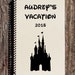 Disney Vacation Journal Disney Vacation Spiral Notebook Disney 2015 My ...
