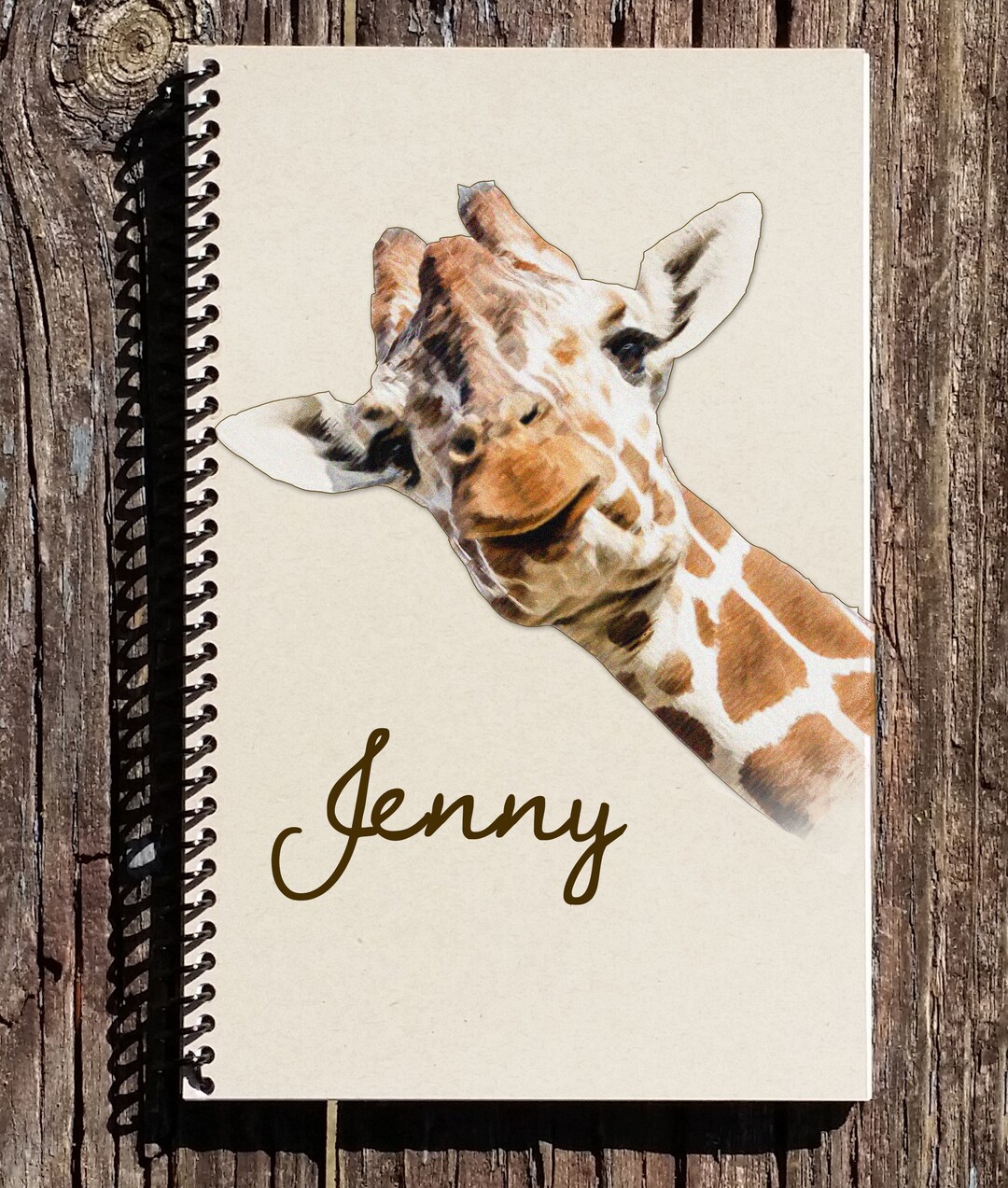 0910 LV Journal/Notebook-Giraffe – Absolutely Abigail's