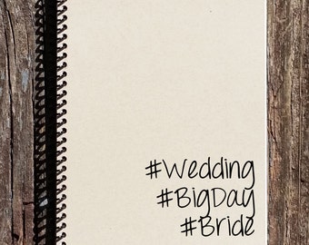 Wedding Journal - Bride Gift - Bride Spiral Notebook