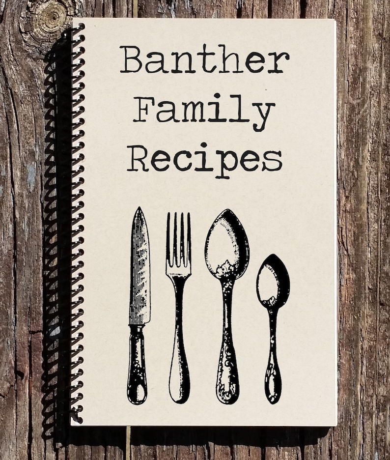 Personalized Recipe Book Family Recipe Book Family Recipes - Etsy Canada