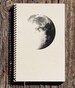 Moon Notebook - Moon Journal - Outer Space - Dark Side of the Moon 