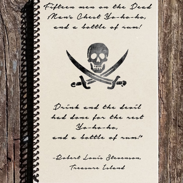 Pirate Journal Etsy