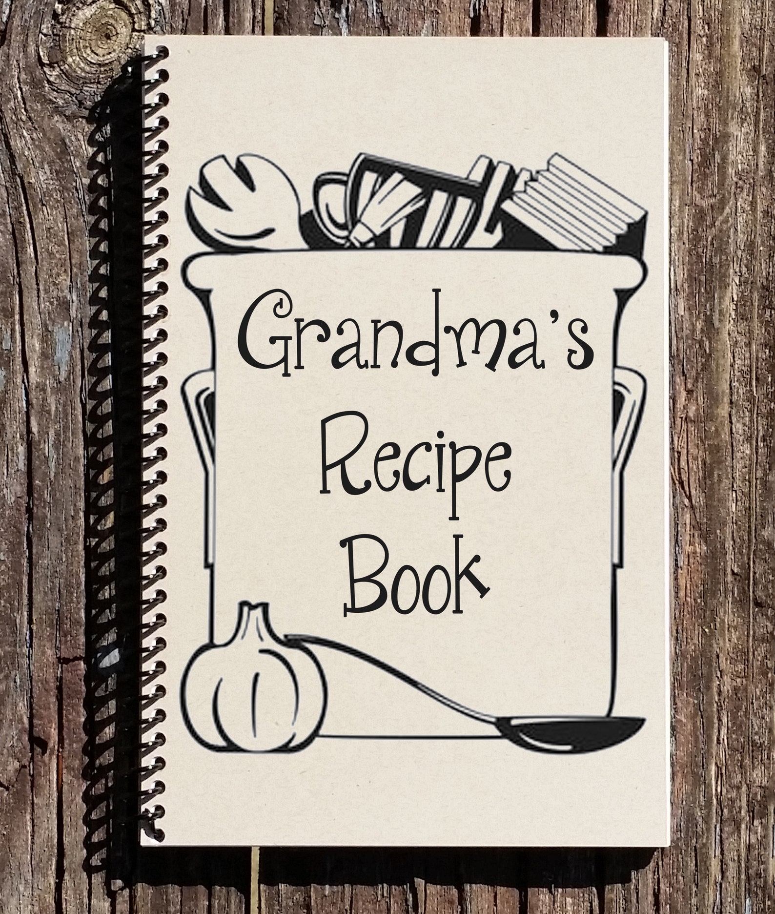 Grandma's Recipe Book Family Recipe Book Grandmas | Etsy