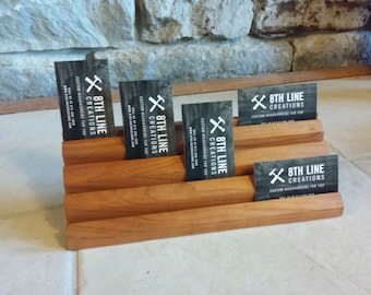 Cherry 12 Card Business Card Display