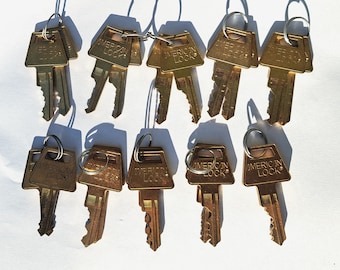 American Padlock Assorted Keys