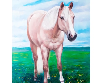 Custom Horse painting, Pet painting, Oil Portrait, custom portrait, portrait from photo, original portrait, animal portrait, handmade, gift